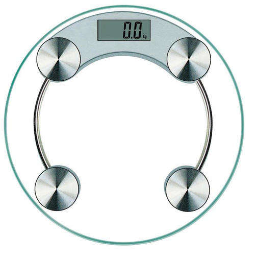 Round Glass Personal Digital Scale