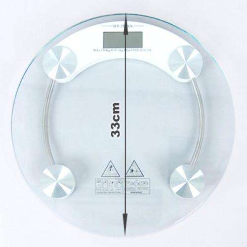 Round Glass Personal Digital Scale