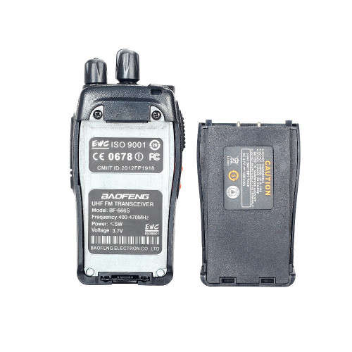 BAOFENG Professional BF-666S WALKIE TALKIE (set of 2) - Bulk Offers Welcome