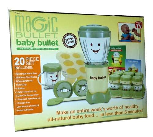 Magic Bullet Baby Bullet , Complete Baby Food making system - Bulk OFFERS Welcome