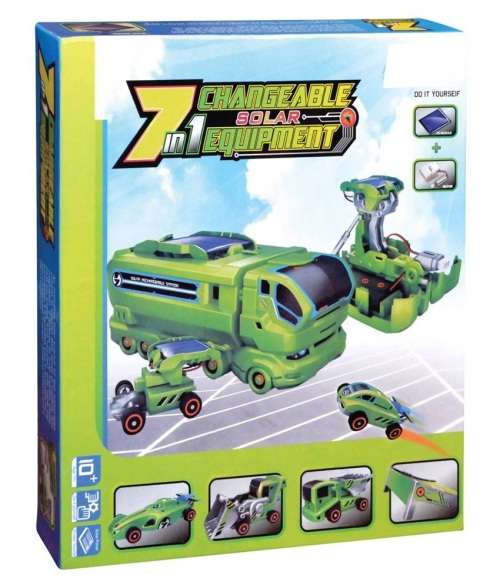 7 in 1 DIY solar Changeable Kit for kids