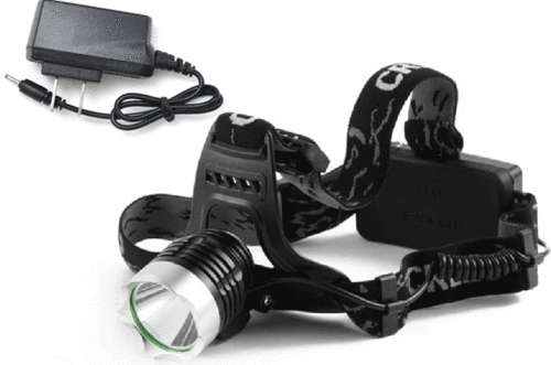 CreeLED 1800 Lumens T6 Rechargeable zoom headlamp