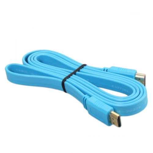 3 metre HDMI - HDMI Flat Cable - Random colours