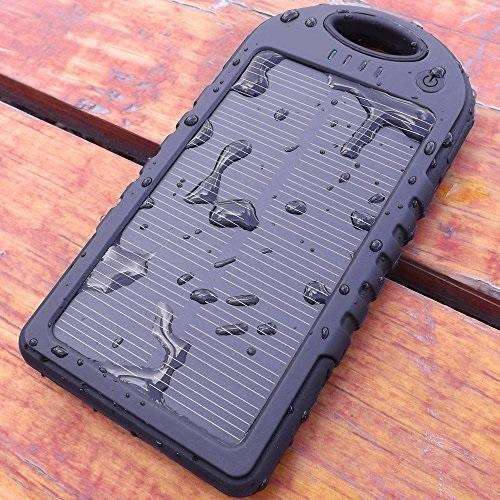 Waterproof Solar Power Bank 5000mAh - Bulk Offers Welcome