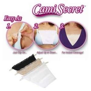 Cami Secret - Set of 3 included (white , beige and black) - UNDER R30 AUCTIONS!!!
