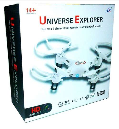 Drone Quadcopter 20cm with Camera. 6 axis 4channel full remote control aircraft model