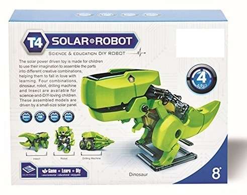 T4 Solar DIY Transforming robot Combo Kit for Kids - Educational Advanced