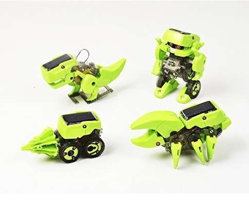 T4 Solar DIY Transforming robot Combo Kit for Kids - Educational Advanced