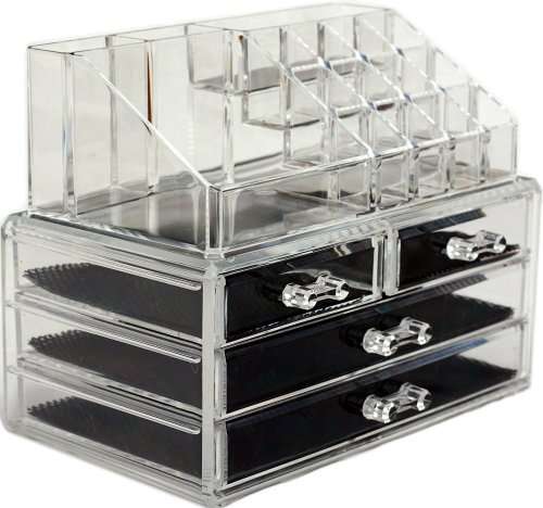 4 Drawer Cosmetic Organizer - Very stylish design. NEW