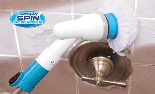 Hurrican Spin Scrubber cordless Rechargeable Amazing Cleaning tool
