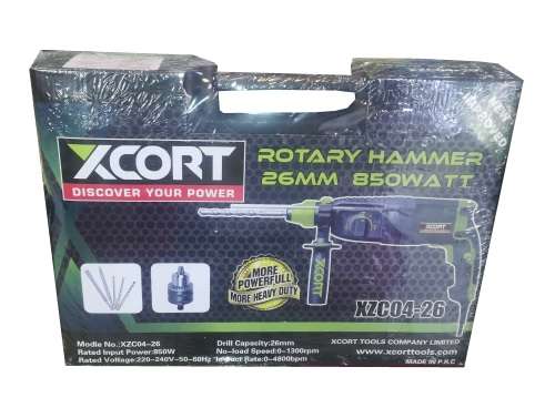 Xcort Rotary Hammer 850W - 26mm (New & Improved)