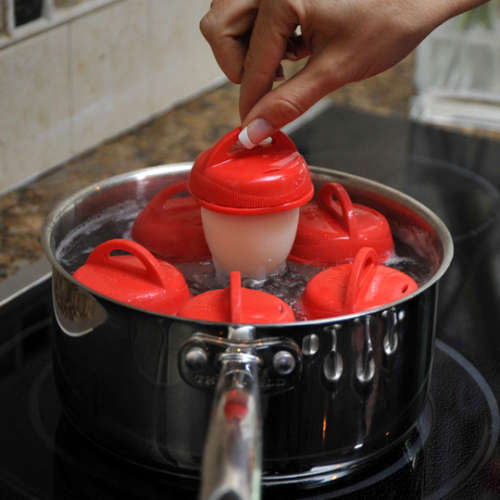 Silicone Egg boil - helps make delicious egg dishes