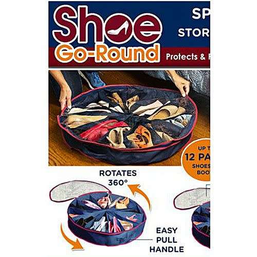 Shoe go round, 12 Pair Shoe Organizer
