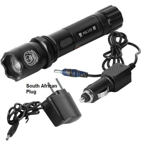 50 UP FOR SALE!!! LED Police Torch 180Lumens + 3.7V battery Rechargeable - WoW!!!