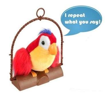 Talk Back Parrot 19cm - LOW POSTAGE!!!