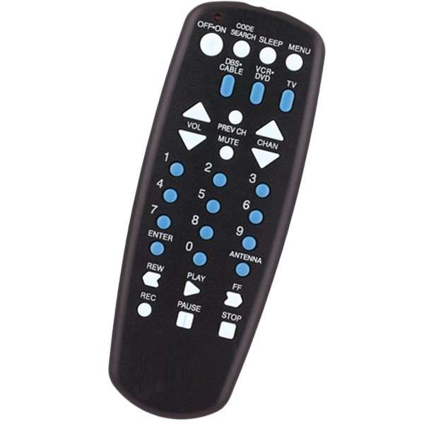 Universal Remote RCU-404 , TV,DVD,Cable,VCR - LOW POSTAGE!!!
