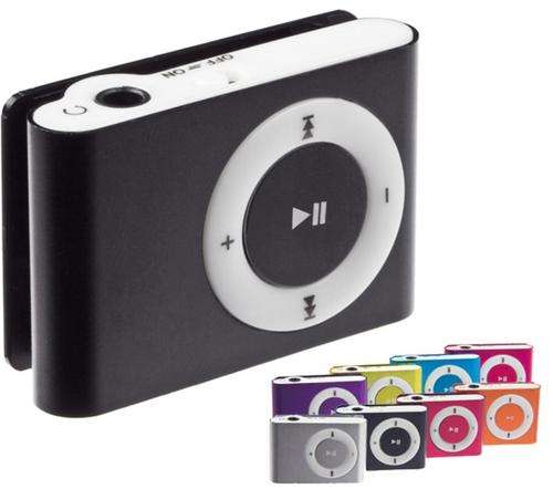 Mini Mp3 Player, Assorted Colours