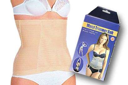 Waist Trimmer Belt (BEIGE) L, XL, XXL - LOW POSTAGE!!!