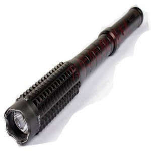 Special!!! Stun Gun / Taser / Shocker 1109 + LED Flashlight 37cm metal body Rechargeable