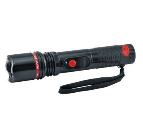 Special!!! Stun Gun / Taser / Shocker 105 + LED Flashlight 18cm Rechargeable