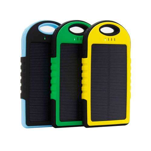 Waterproof Solar Power Bank 5000mAh - Bulk Offers Welcome