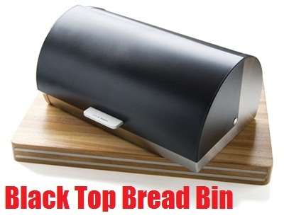 Black Top Bread Bin - NEW!!! BULK PRICES AVAILABLE!!!