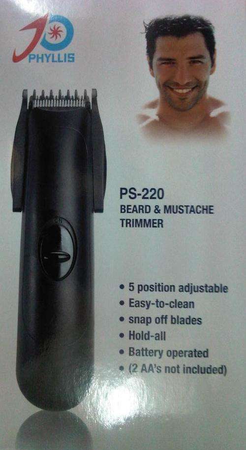 Beard and moustache trimmer by Phyllis - NEW!!! BULK PRICES AVAILABLE!!!