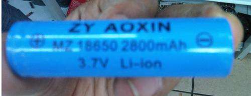 Recheargable battery 2800MaH 3.7V - NEW!!! BULK PRICES - MINIMUM 6 UNITS