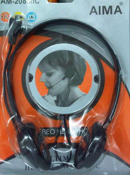 Aima Stereo earphone plus microphone - NEW!!! BULK PRICES AVAILABLE!!!