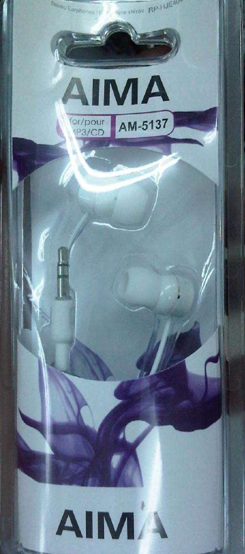 Aima Earphones AM-5137 - NEW!!! BULK PRICES AVAILABLE!!!