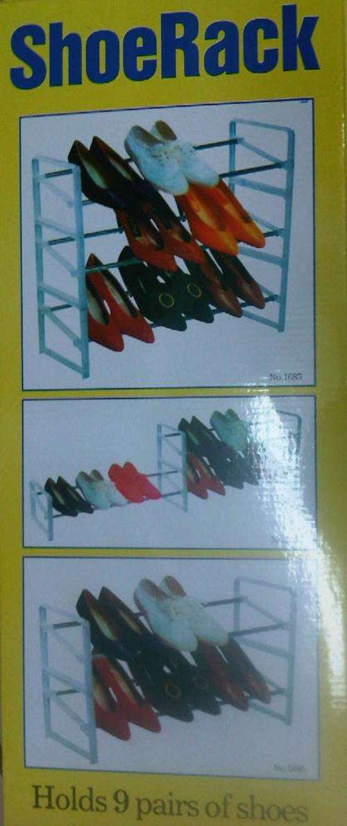 Shoe rack holds 9 pairs shoes - NEW!!! BULK PRICES AVAILABLE!!!