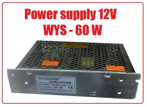 Power supply 12V WYS - 60W - NEW!!! BULK PRICES AVAILABLE!!!