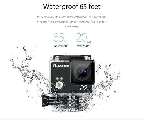 Dazzne P2 Action Cam- 50% Off Sale  - Free Delivery