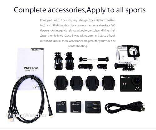 Dazzne P2 Action Cam- 50% Off Sale  - Free Delivery