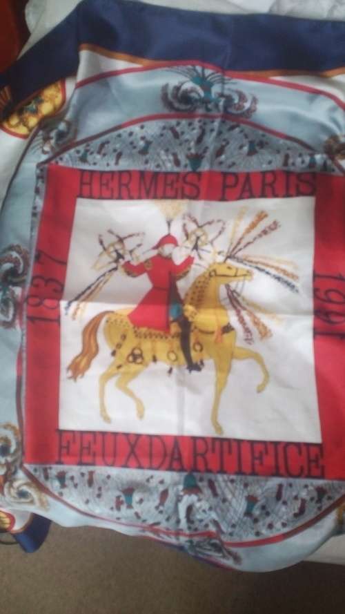 hermes scarf