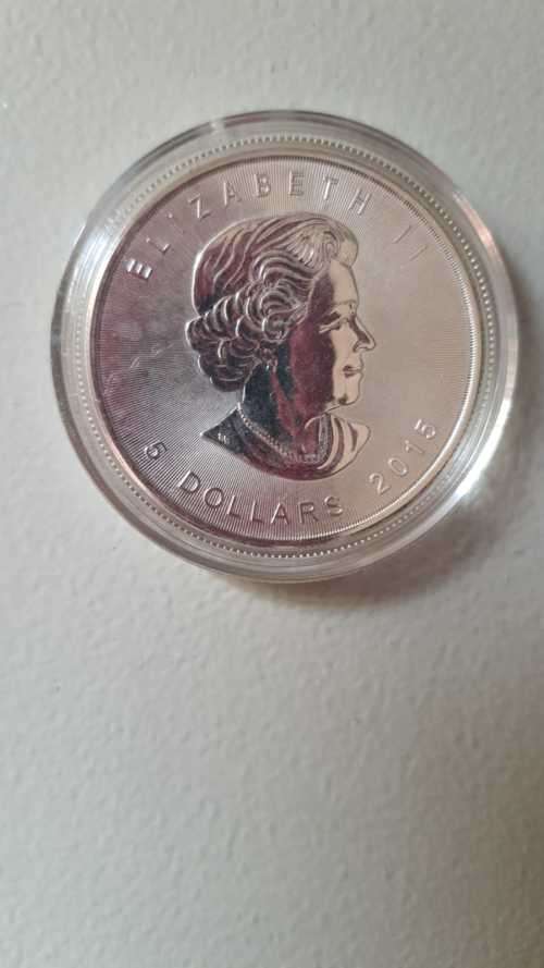 2015 silver maple coin
