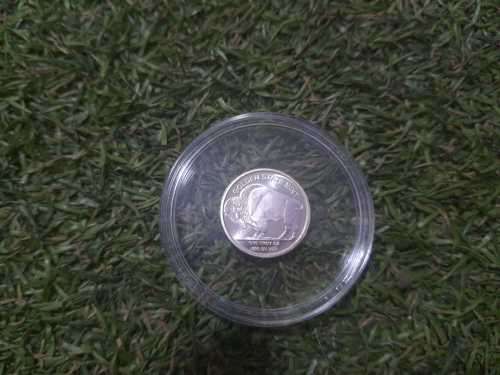 1/10 ounce silver buffalo