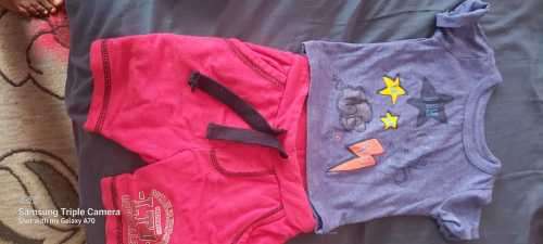 Infant boy clothes and shoes..
