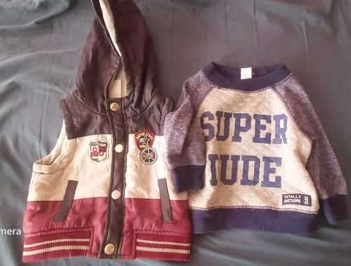 Infant boy clothes and shoes..