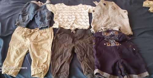 Infant boy clothes and shoes..