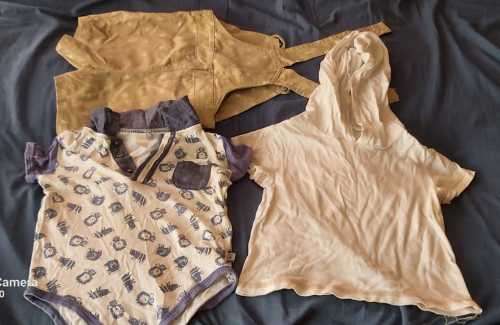 Infant boy clothes and shoes..