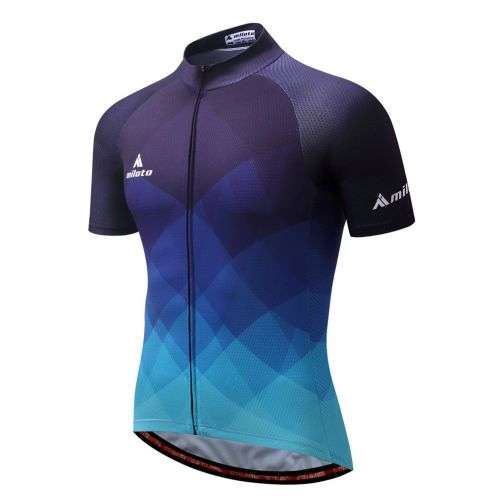 Men's Cycling Jerseys Miloto Team Bike Cycle Jersey MTB Jersey Reflective XXL
