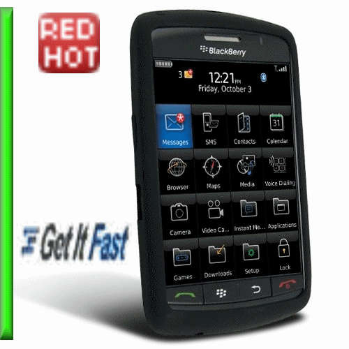 Original BlackBerry STORM 9530 TOUCH SCREEN UNLOCKED BLACK - Same/Next Day Delivery!