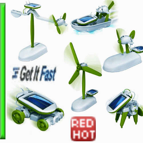 6 in 1 Solar Power Kit - Next Day Delivery