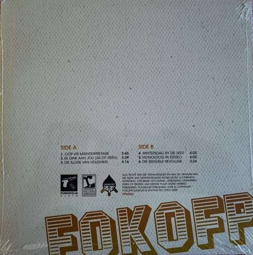 Fokofpolisiekar -- Monoloog in Stereo Vinyl, Very Near Mint