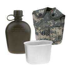 MILITARY CANTEENS , ARMY WATER BOTTLES