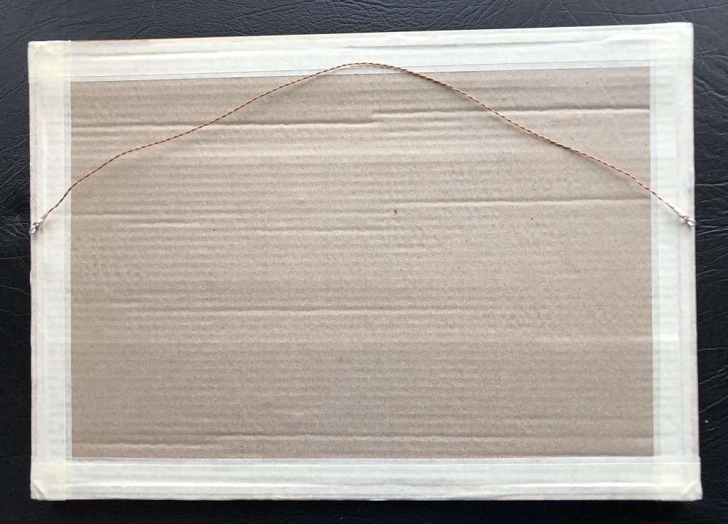 ORIGINAL W. KOHLER  SEASCAPE - OIL PAINTING ON BOARD IN GOLD FRAME