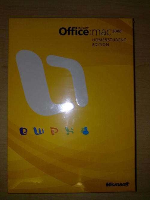 Microsoft Office:Mac 2008 Home&Student Edition
