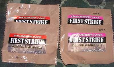 MRE (Meal Ready to Eat) Energy Bars - Pack of 4