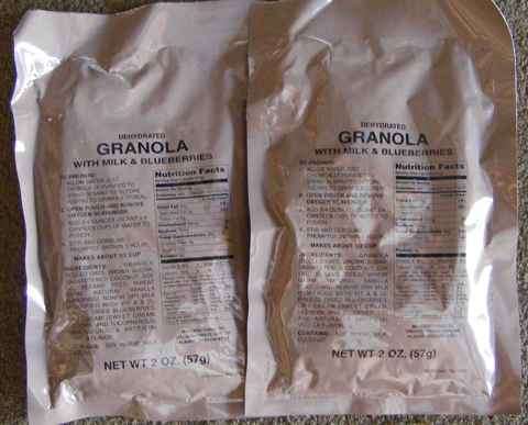 Survival Kit - Granola Breakfast Cereal 2 Pkts